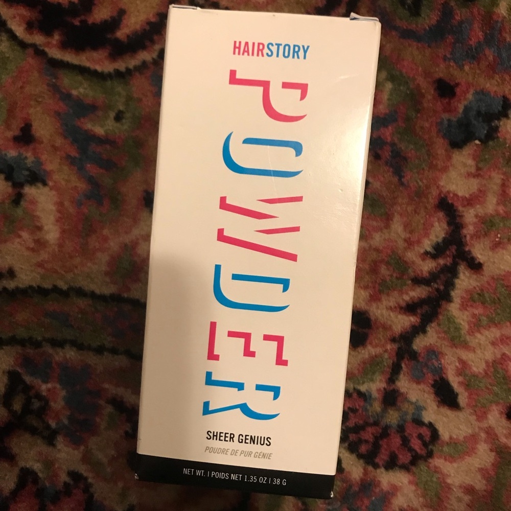 Brand-new, never opened Hairstory hair powder